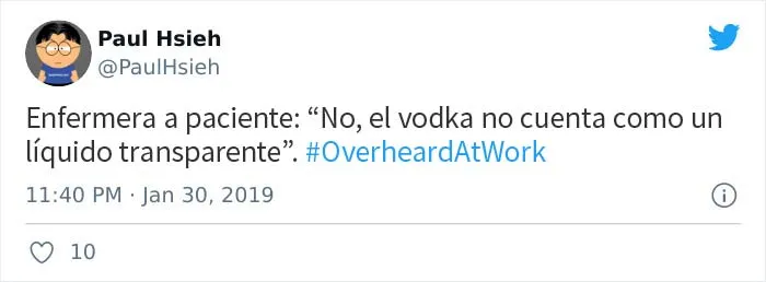 20 Usuarios de Twitter que sacudieron la cabeza ante las cosas que escucharon en el trabajo