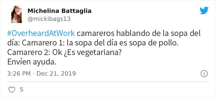 20 Usuarios de Twitter que sacudieron la cabeza ante las cosas que escucharon en el trabajo