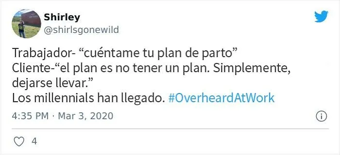 20 Usuarios de Twitter que sacudieron la cabeza ante las cosas que escucharon en el trabajo