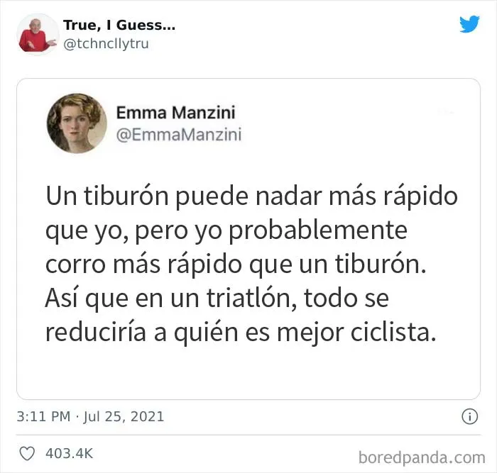 20 Cosas divertidas y "técnicamente ciertas", compartidas en esta cuenta de Twitter