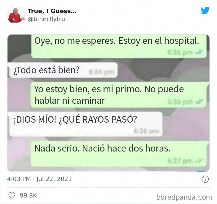20 Cosas divertidas y "técnicamente ciertas", compartidas en esta cuenta de Twitter