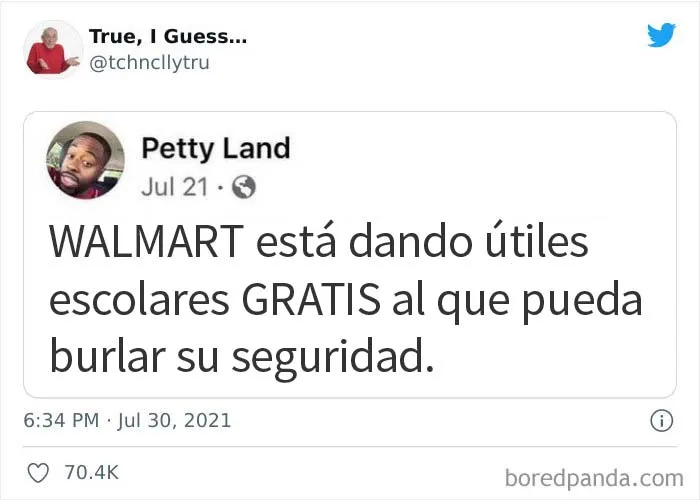 20 Cosas divertidas y "técnicamente ciertas", compartidas en esta cuenta de Twitter