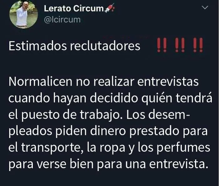 Y avisad a quienes no habéis elegido