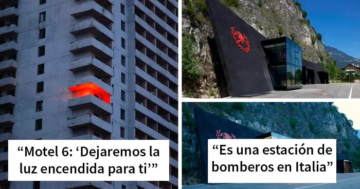 45 Edificios de aspecto puramente malvado que la gente vio y tuvo que compartir