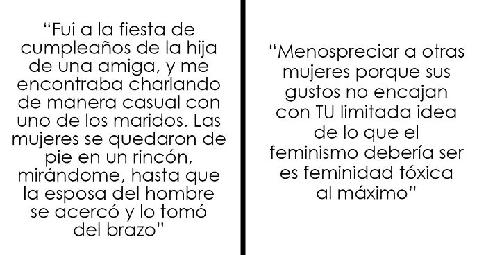 Ya han oído sobre masculinidad tóxica, pero aquí traemos 25 ejemplos de feminidad tóxica