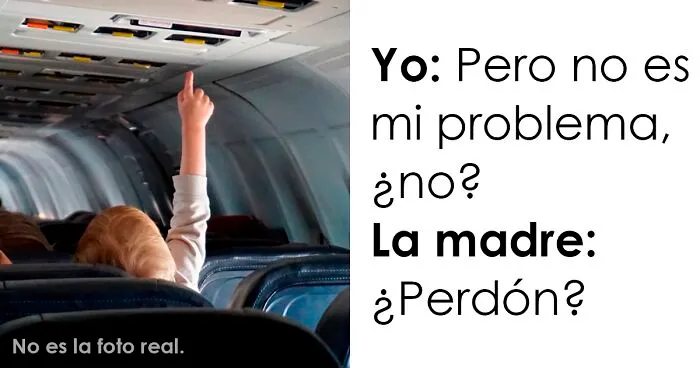 Esta madre prepotente le exigió a otra pasajera del avión que entretuviera a su hijo de 7 años, pero esta se negó