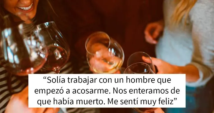 Esta mujer celebró una fiesta del "día de la muerte” tras enterarse de que el acosador que la atormentó por años había muerto, y recibe críticas por ello