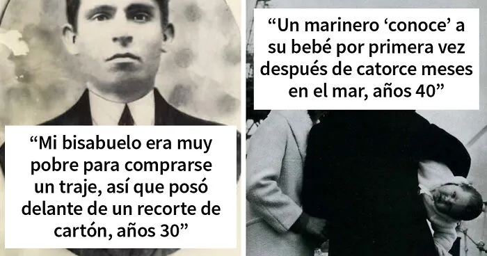 La gente comparte fotos de la vida de hace 50-100 años y podrían poner las cosas en una nueva perspectiva