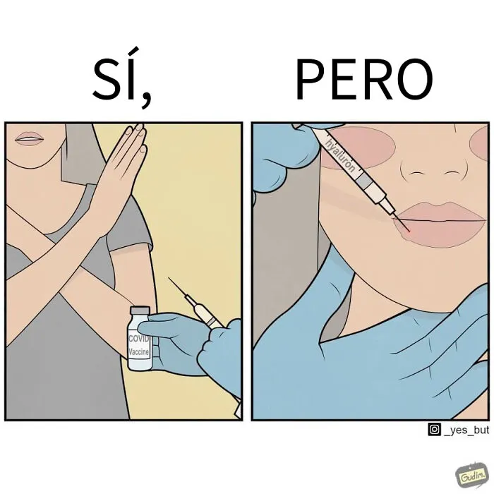 Este artista critica nuestra sociedad mostrando dos caras distintas de la misma historia (10 cómics)