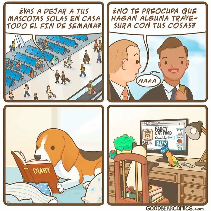 12 Cómics de Good Bear para los que gustan del humor negro (nuevas imágenes)