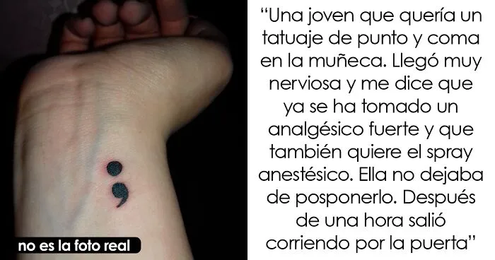 16 Tatuadores que tuvieron que lidiar con los peores "vírgenes del tatuaje", tal y como se comparte en este grupo online