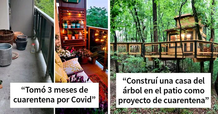 35 De las mejores transformaciones de patios durante la cuarentena
