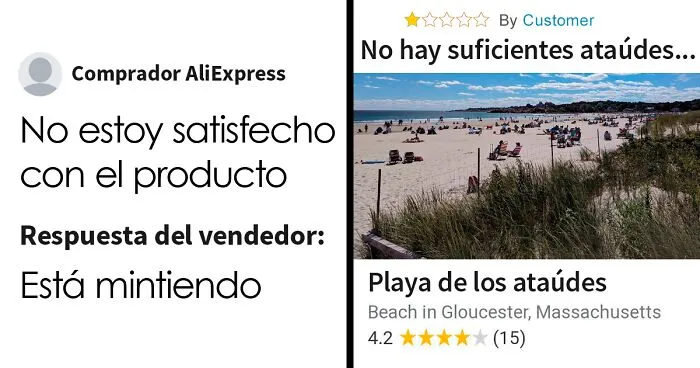 Esta cuenta de Twitter publica divertidas reseñas encontradas en Internet, aquí tienes 18 de las más divertidas