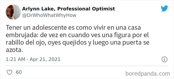 20 Divertidos tuits de padres educando a sus hijos adolescentes