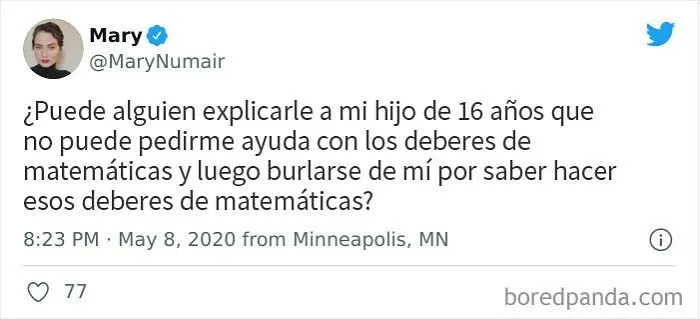 20 Divertidos tuits de padres educando a sus hijos adolescentes
