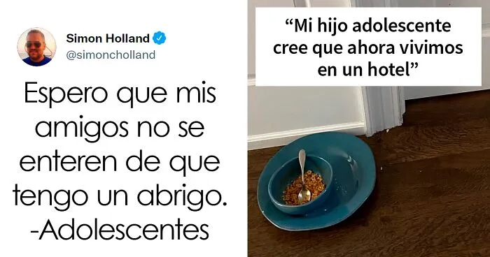 20 Divertidos tuits de padres educando a sus hijos adolescentes