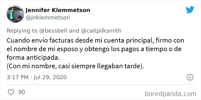 Estas 16 mujeres vieron de 1ª mano cómo los hombres reciben un trato diferente al inventar un “colega masculino”