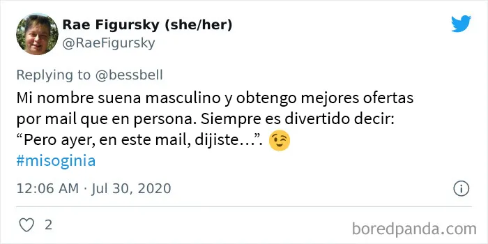 Estas 16 mujeres vieron de 1ª mano cómo los hombres reciben un trato diferente al inventar un “colega masculino”