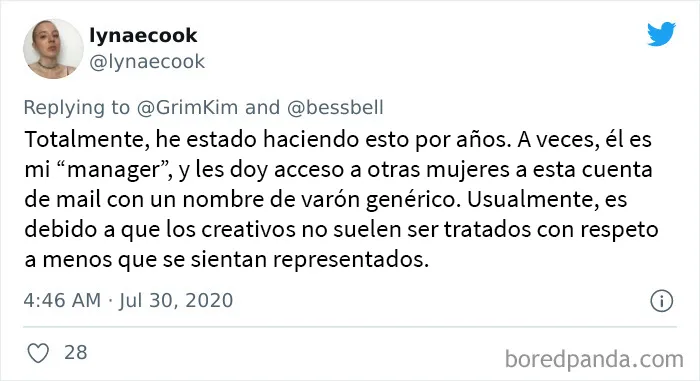 Estas 16 mujeres vieron de 1ª mano cómo los hombres reciben un trato diferente al inventar un “colega masculino”