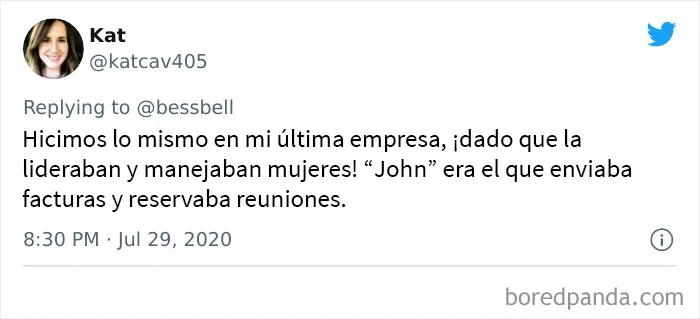 Estas 16 mujeres vieron de 1ª mano cómo los hombres reciben un trato diferente al inventar un “colega masculino”