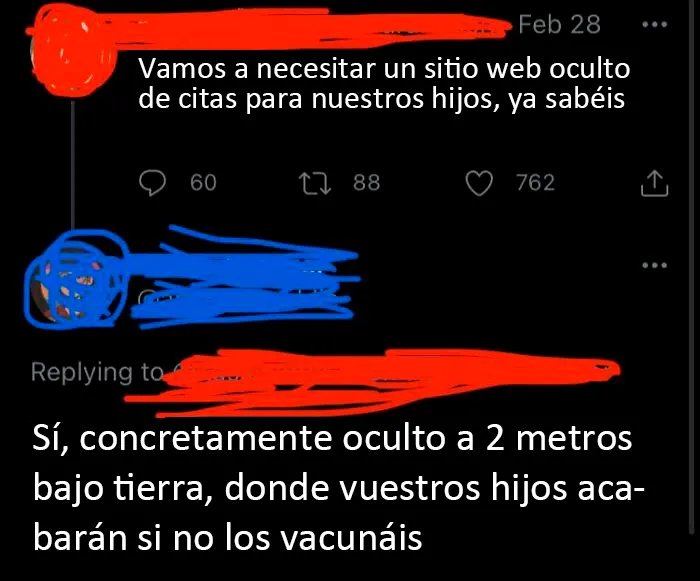 Una madre antivacunas quiere crear un sitio de citas oculto para sus hijos no vacunados