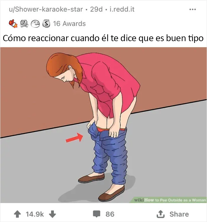 20 Imágenes de WikiHow sacadas de contexto, en las que se añadieron mensajes divertidos y oscuros
