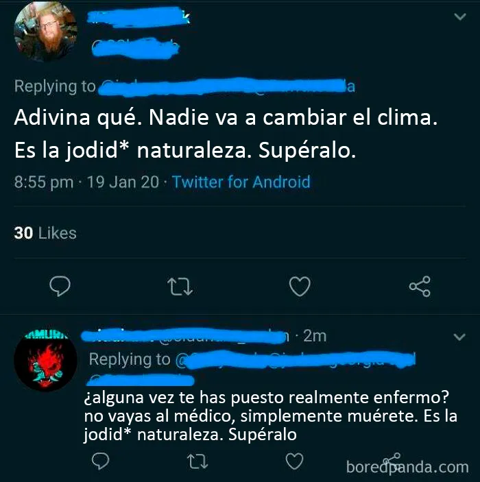 ¡¡¡El cambio climático no es real, gente!!!
