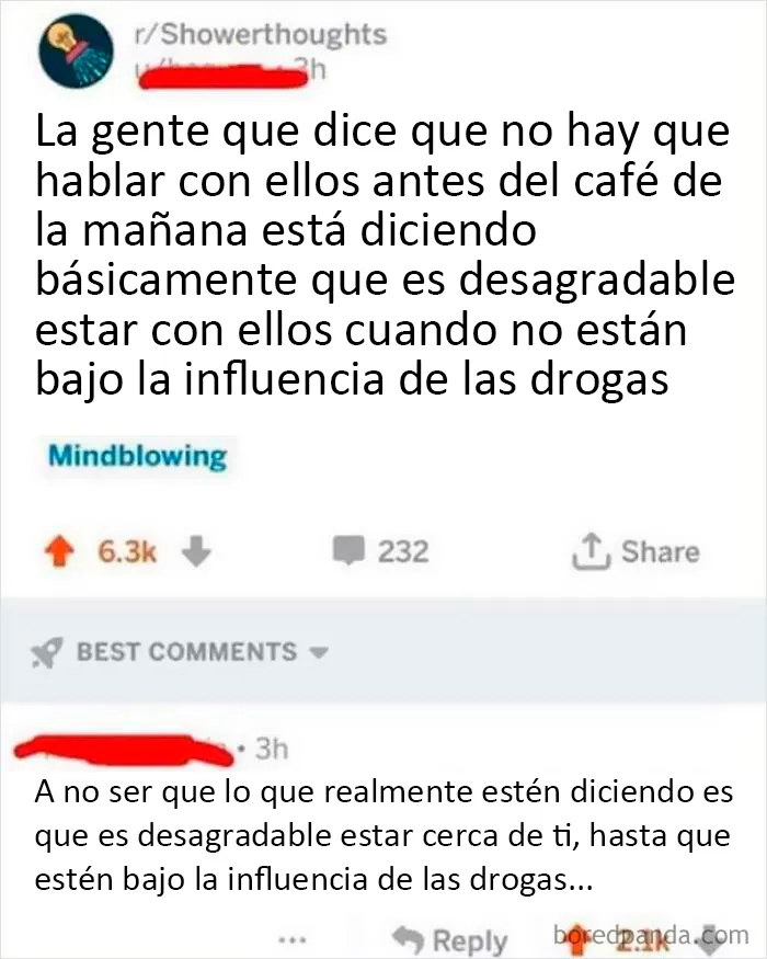 Café por la mañana vs. personas madrugadoras