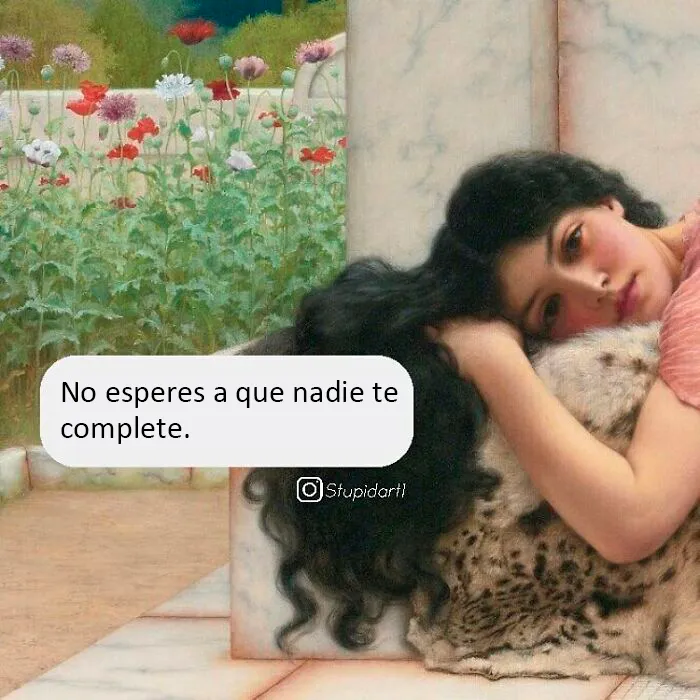 Este artista pone diálogos a los cuadros, y el resultado es tan profundo como divertido (20 imágenes)