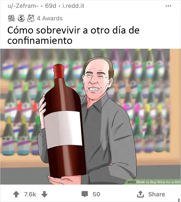 20 Imágenes de WikiHow sacadas de contexto, en las que se añadieron mensajes divertidos y oscuros
