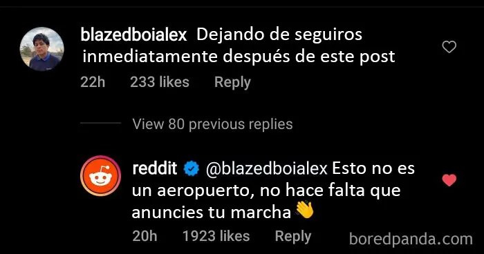 Visto en Instagram de un post LGBTQ de Reddit