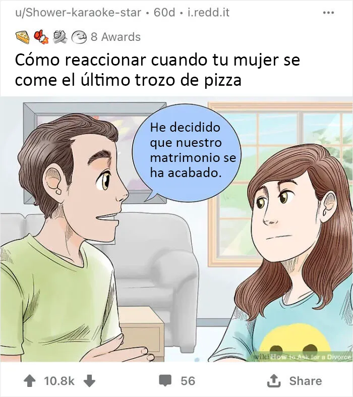 20 Imágenes de WikiHow sacadas de contexto, en las que se añadieron mensajes divertidos y oscuros