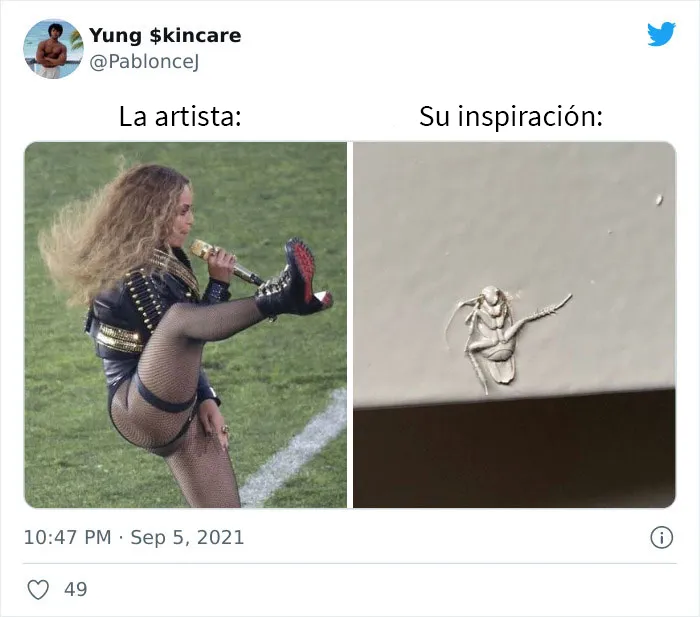 Esta mujer de Texas cuenta cómo su casero pintó sobre una cucaracha en la pared, y los internautas le respondieron con estos 18 memes y bromas