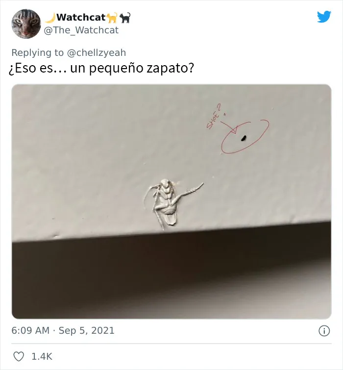 Esta mujer de Texas cuenta cómo su casero pintó sobre una cucaracha en la pared, y los internautas le respondieron con estos 18 memes y bromas