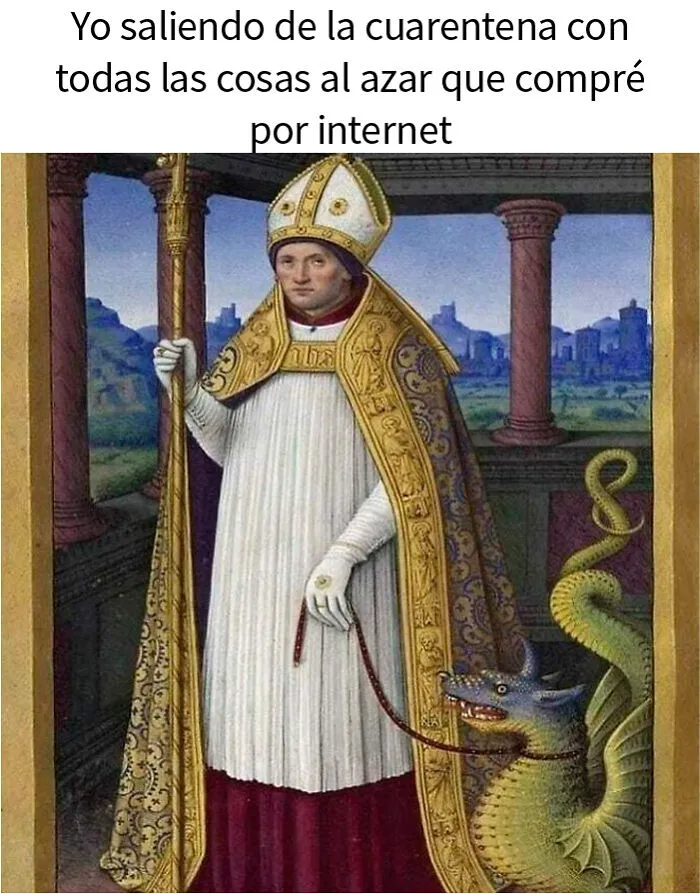 20 Divertidos memes de arte clásico compartidos de esta página de Instagram