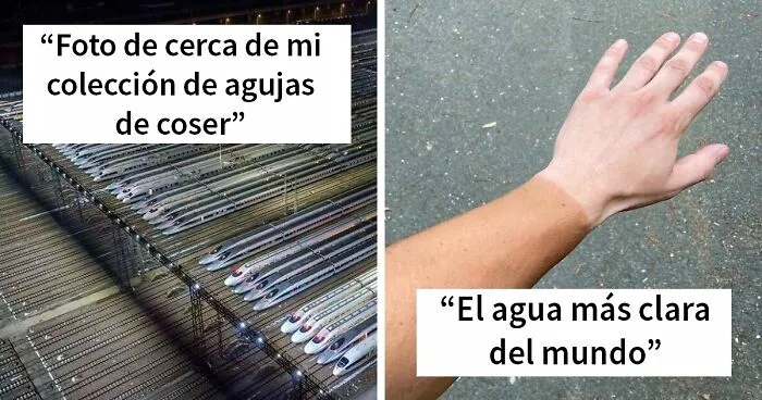 Este grupo online comparte imágenes con títulos engañosos que cambian completamente lo que vemos (30 fotos nuevas)