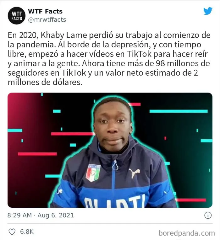 Esta cuenta de Twitter publica datos interesantes arbitrarios, y aquí hay 20 de los mejores (nuevas imágenes)