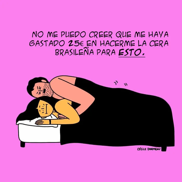 Esta artista francesa crea ilustraciones que desafían los estándares sociales para las mujeres (15 imágenes nuevas)