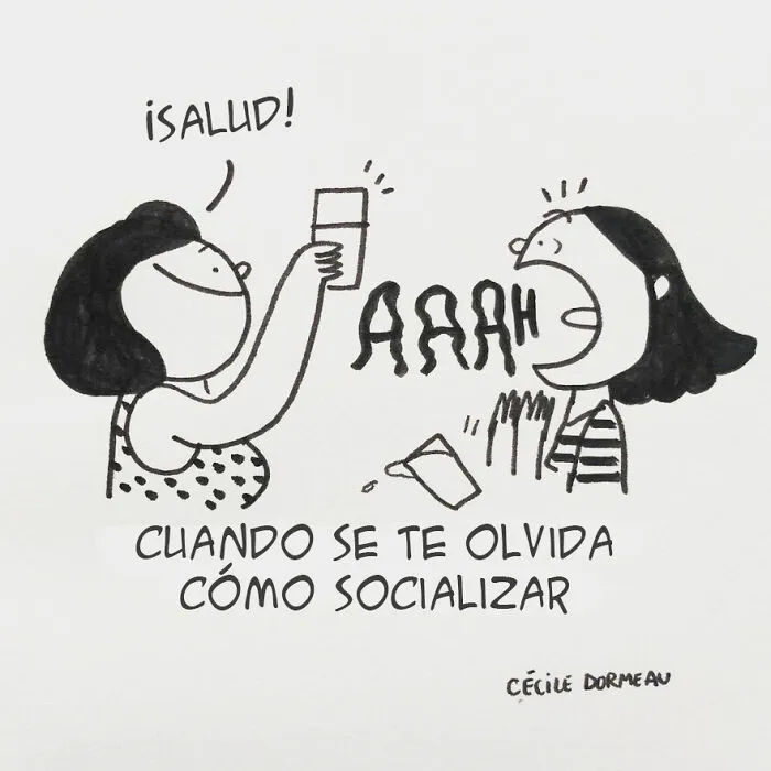 Esta artista francesa crea ilustraciones que desafían los estándares sociales para las mujeres (15 imágenes nuevas)