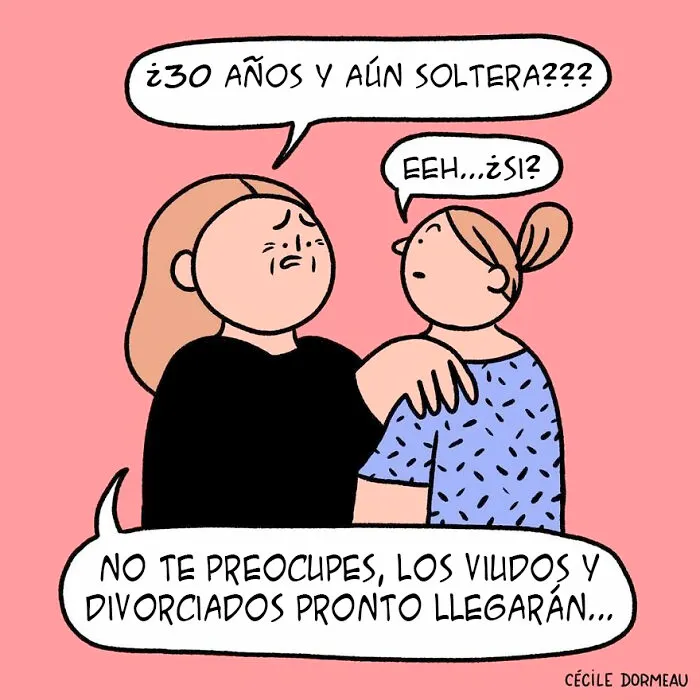 Esta artista francesa crea ilustraciones que desafían los estándares sociales para las mujeres (15 imágenes nuevas)