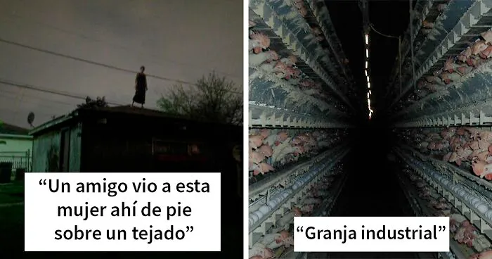 45 Cosas muy espeluznantes que la gente vio y tuvo que compartir en internet