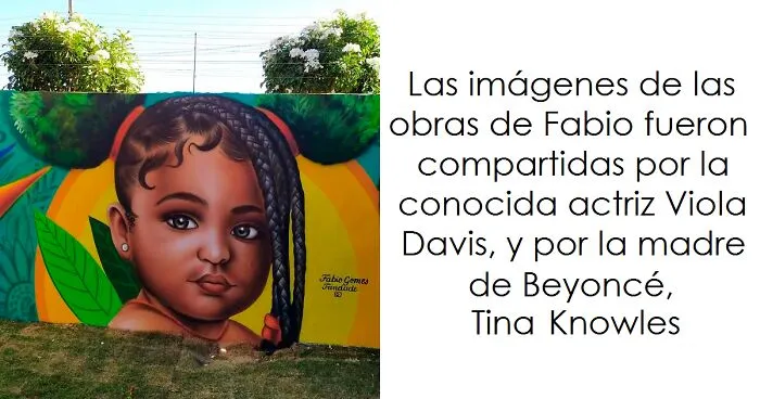 Este artista brasileño se hace viral tras utilizar árboles como "cabello" para sus retratos de mujeres