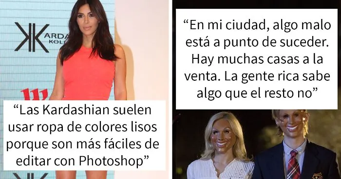 25 personas comparten cosas de las que realmente sospechan pero que no pueden probar