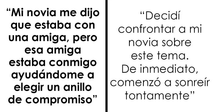 Este chico sospechaba que su novia lo estaba engañando porque le mintió sobre dónde estaba pero la situación tuvo un giro mucho más adorable