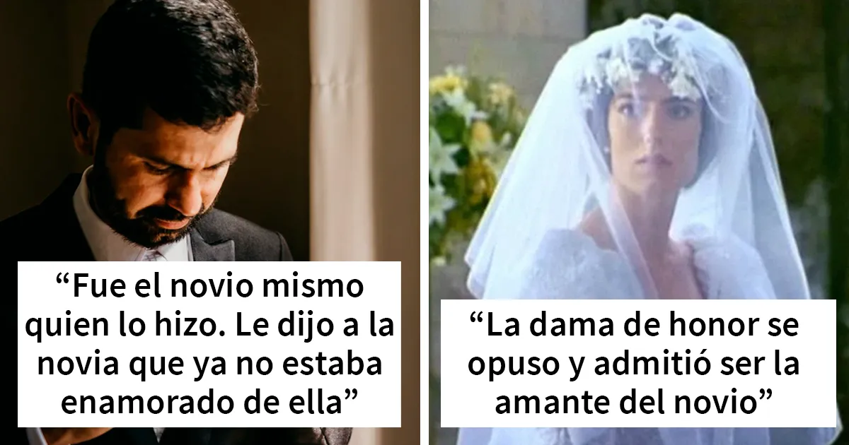 18 Ocasiones en las que alguien realmente se opuso en el momento del “hable ahora o calle para siempre” de una boda