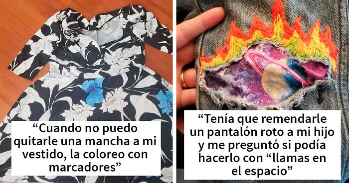 40 Personas que se dedicaron a arreglar su ropa de las formas más increíbles