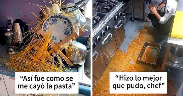 40 Fallos en la cocina que la gente no pudo evitar compartir (Nuevas fotos)