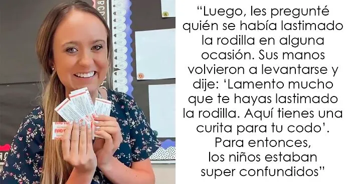 “Solo con decir ‘apósito’ saben a qué me refiero”: esta profesora explicó a sus estudiantes por qué no todos pueden ser tratados igual