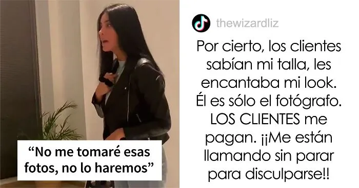 Mira cómo esta modelo destruye a un fotógrafo que le sugirió que no comiera durante 2 semanas