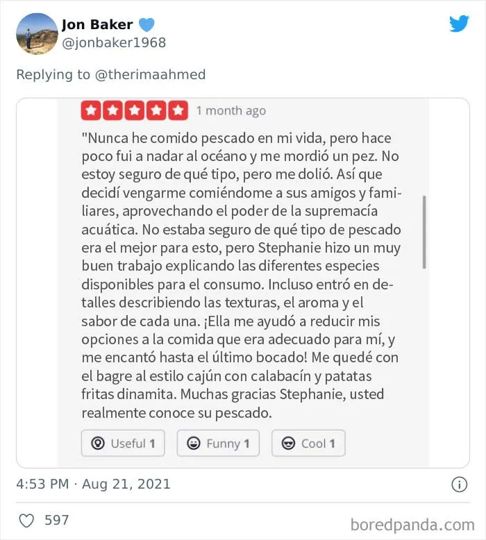 El drama en las reseñas de Google es absolutamente insuperable": En este hilo comparten las reseñas más salvajes